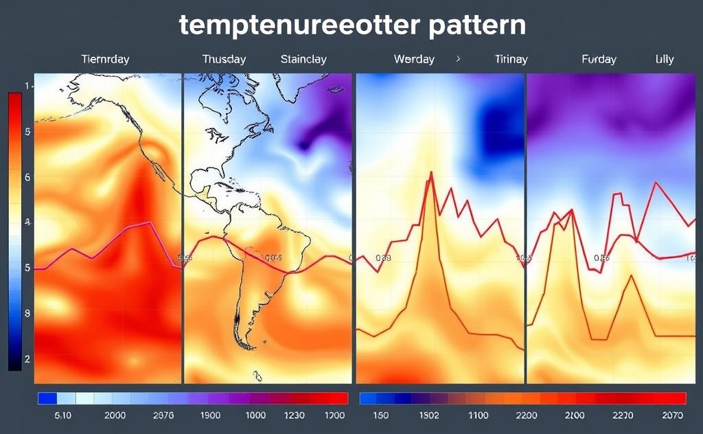 Future temperature patterns and daily trends