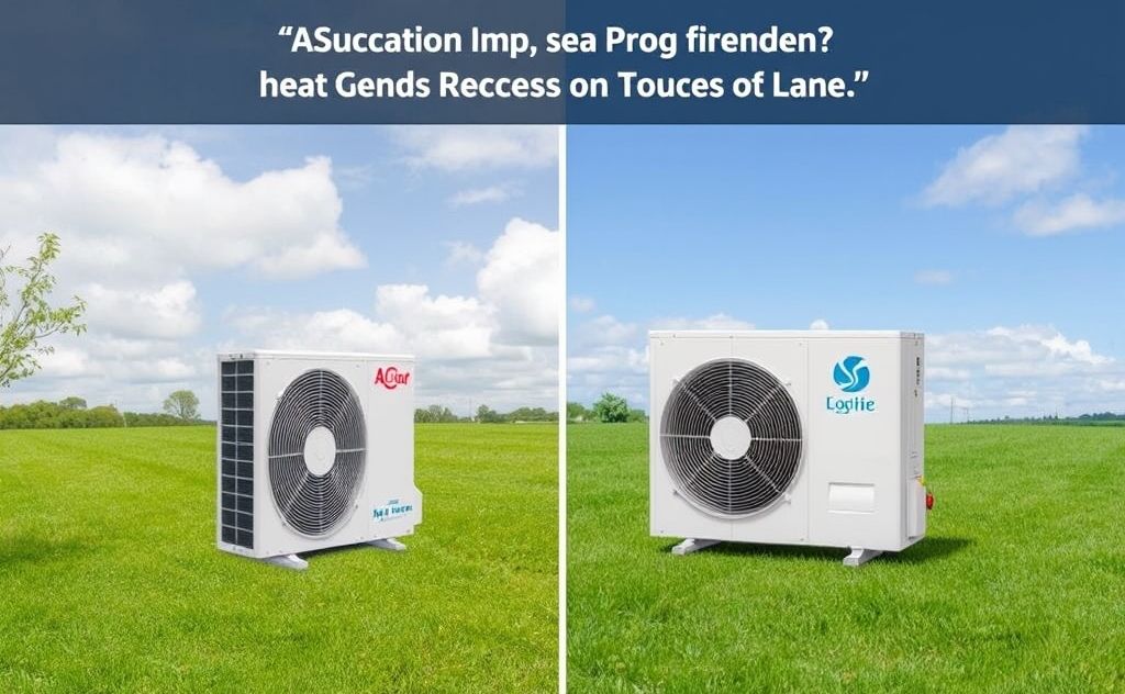 GSHP and Air Source Heat Pumps comparison
