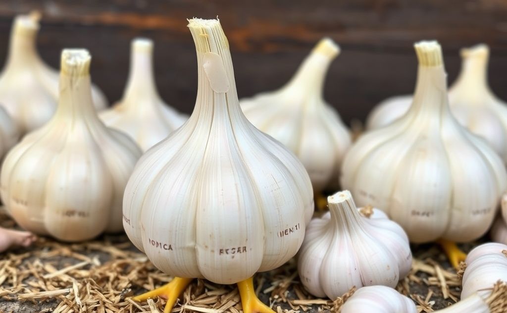 Garlic feeding tips for healthy chickens