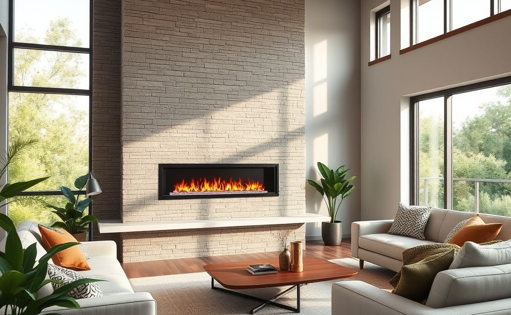 Gas fireplaces enhance energy efficiency and reduce emissions