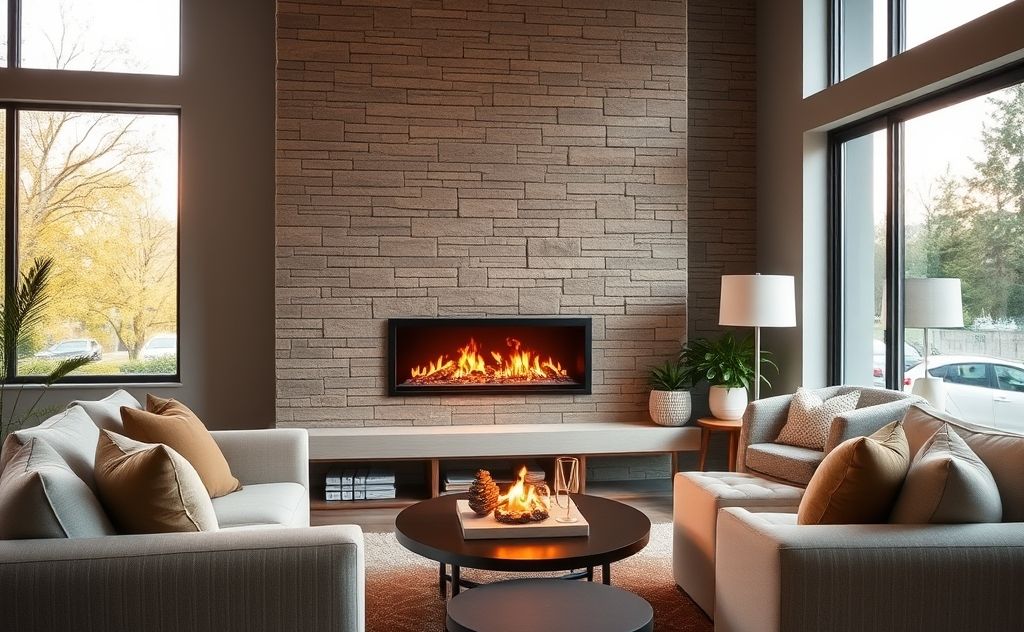Gas fireplaces offer warmth and savings benefits