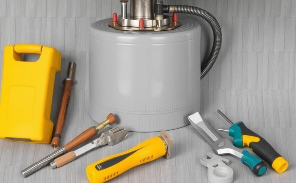 Gas heater installation guide with tools and safety tips