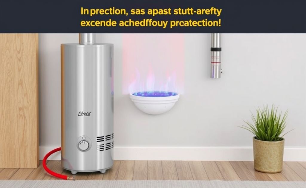 Gas heater safety features essential for protection