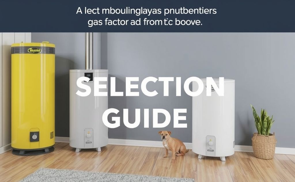 Gas heater selection guide with key factors