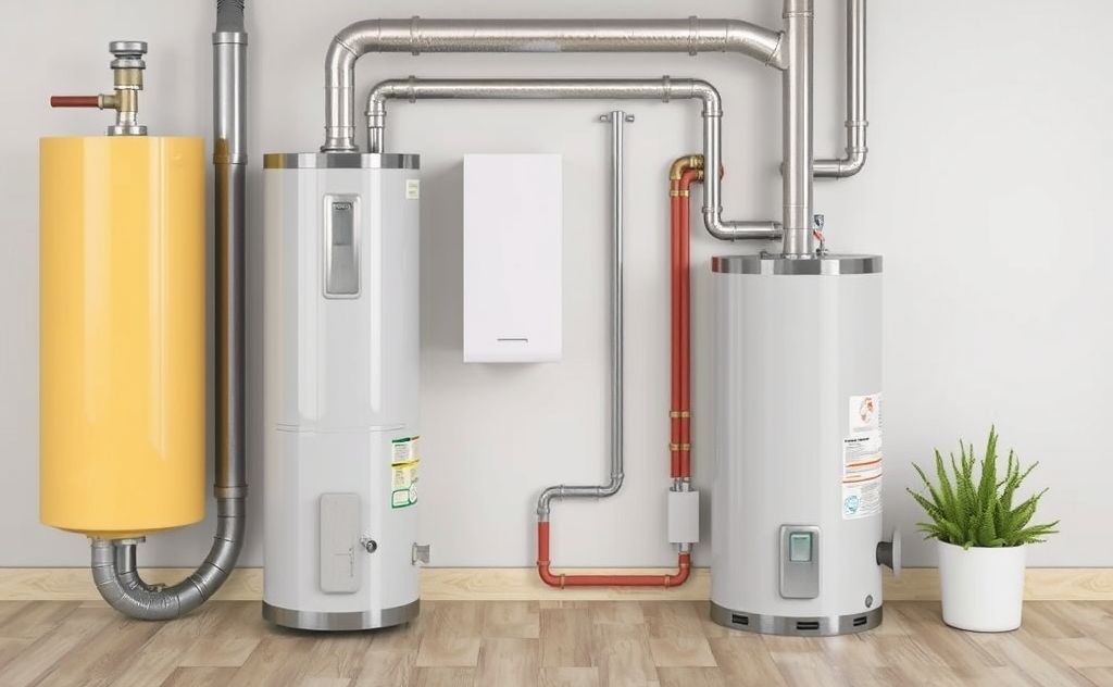 Gas heater types and installation costs breakdown