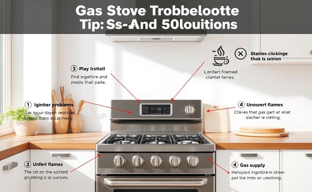 Gas stove troubleshooting tips and solutions guide