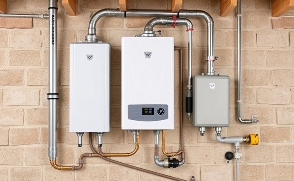 Gas tankless water heater installation steps guide
