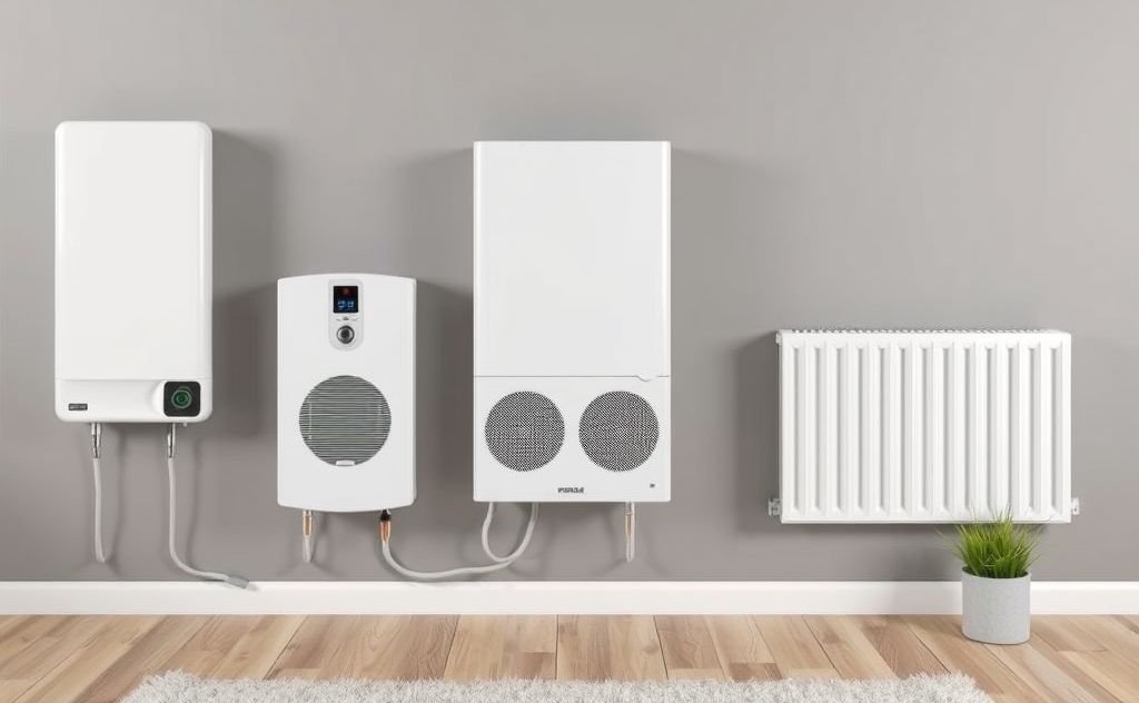 Gas wall heaters and central heating systems comparison