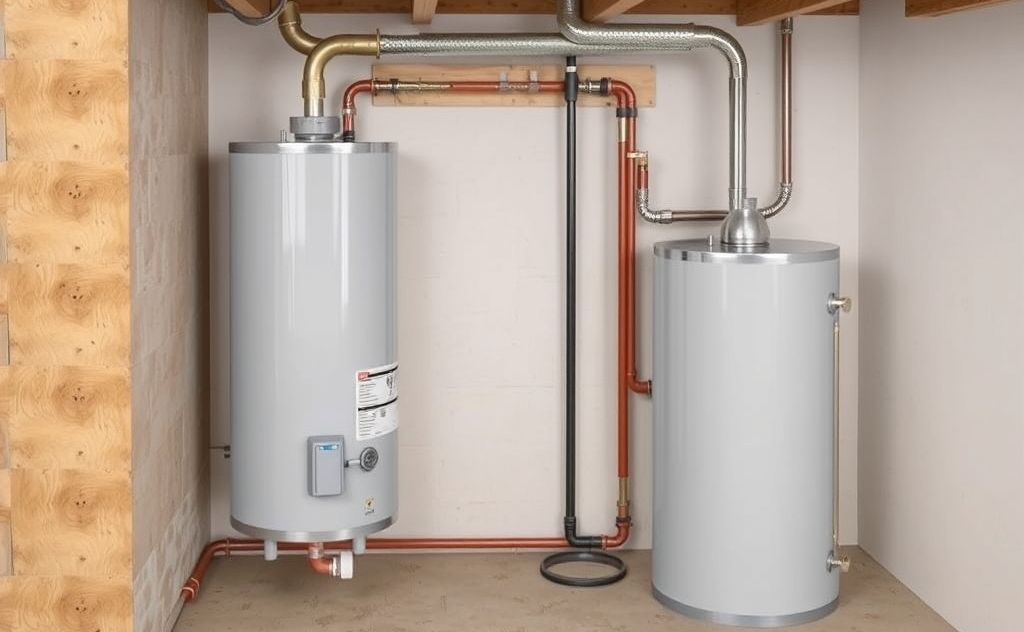 Gas water heater operation process explained