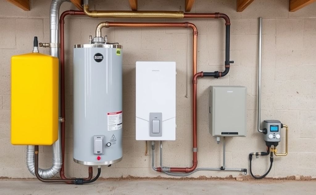 Gas water heater to electric conversion guide