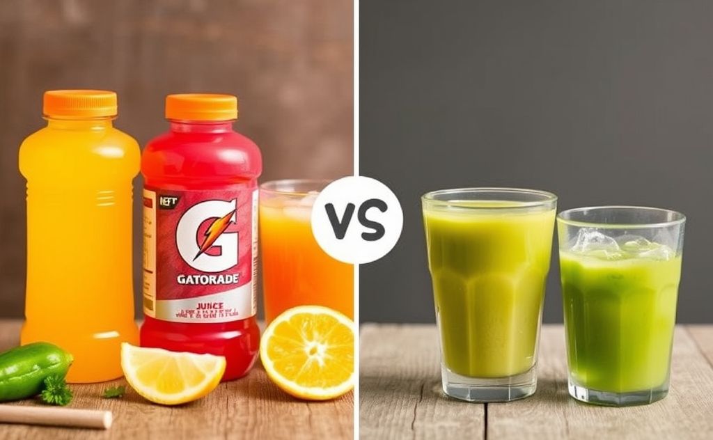 Gatorade vs Juice: Refreshment or Sports Drink?