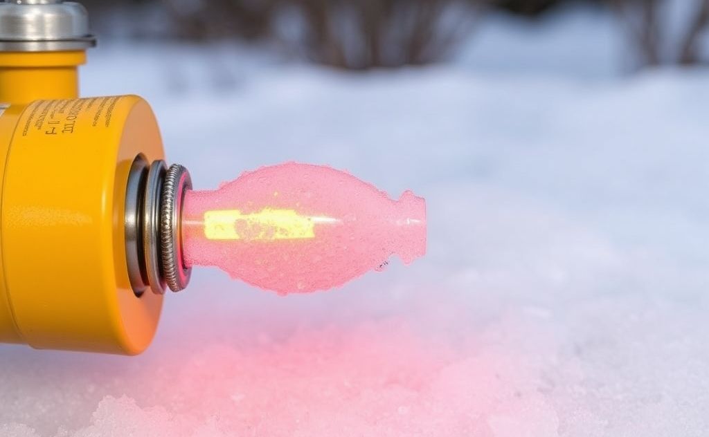 Gelling impact on heating oil temperature freeze