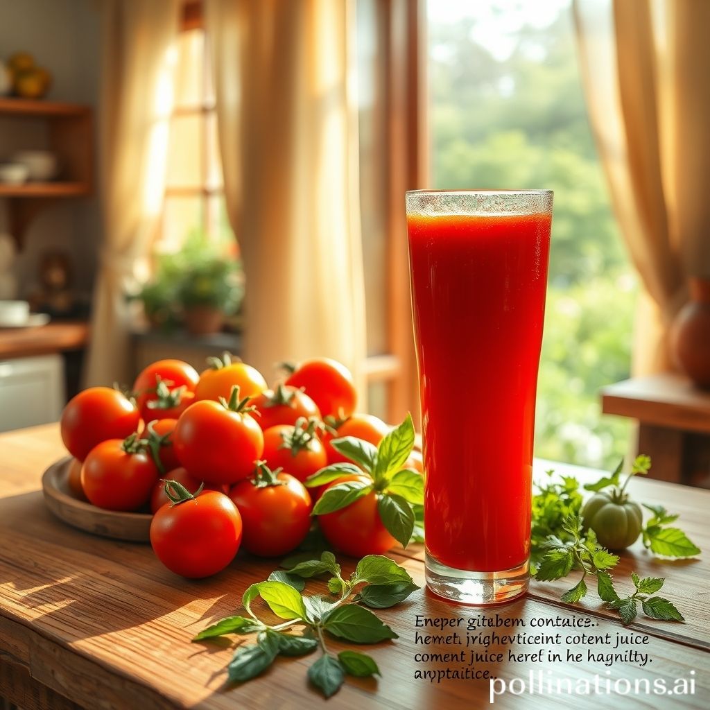 Tomato Juice: Daily Intake Recommendations