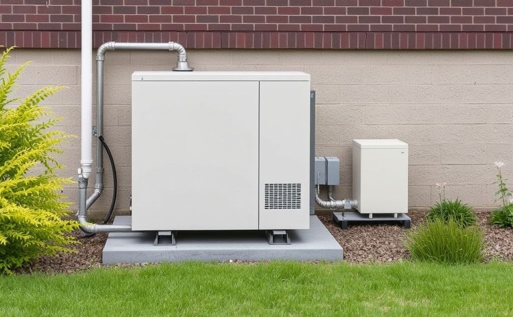 Generator size for efficient heat pump operation