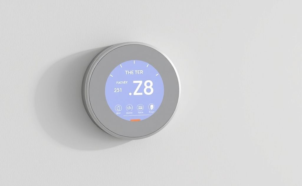 Geofencing thermostat with smart features