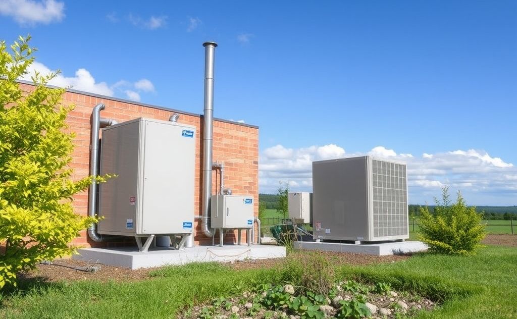 Geothermal HVAC system benefits and efficiency