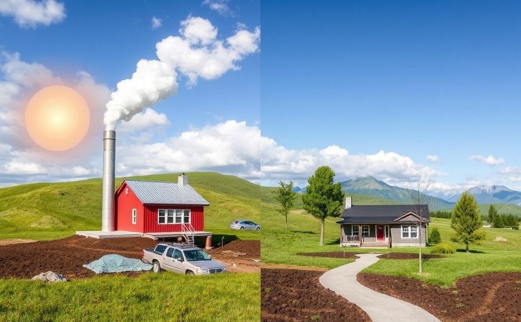 Geothermal energy vs traditional heat sources