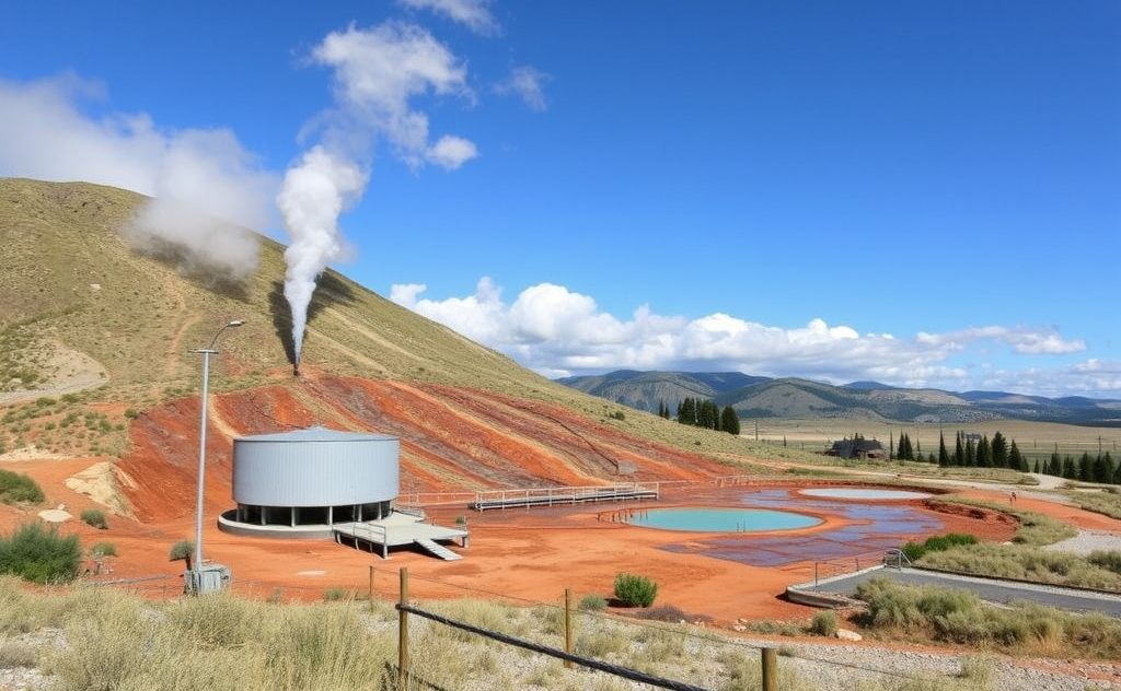 Geothermal heat sources and secondary transfer methods