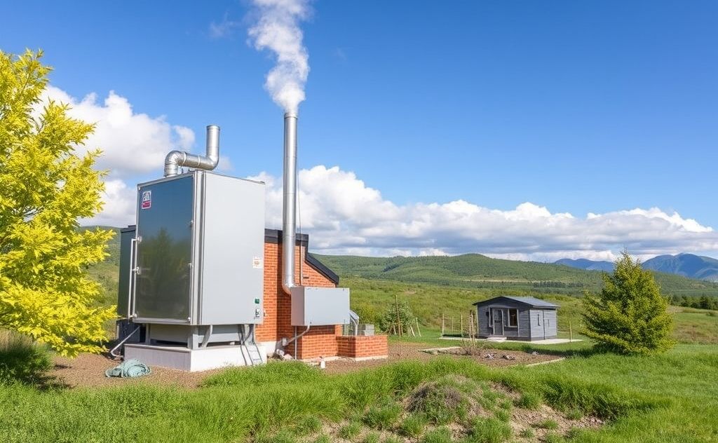 Geothermal heating system energy efficiency benefits