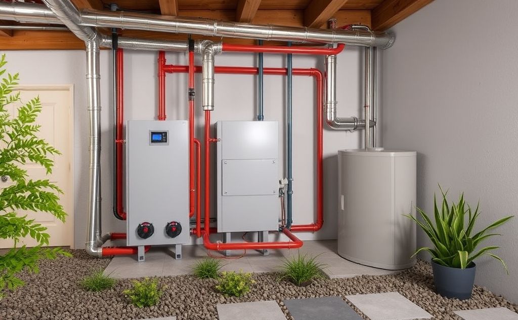 Geothermal hydronic heating system benefits