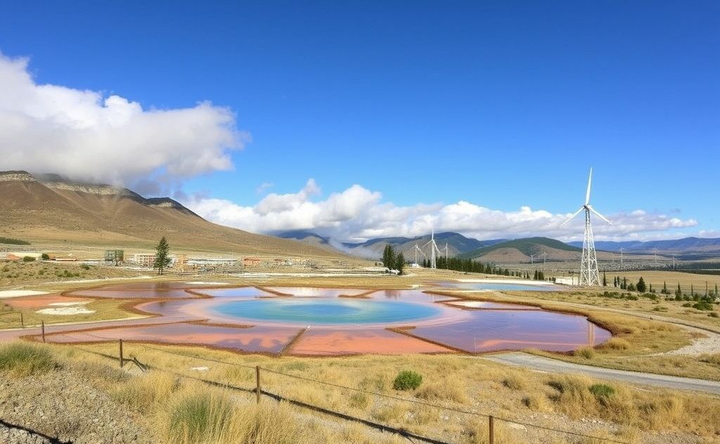 Geothermal systems reduce emissions through clean energy