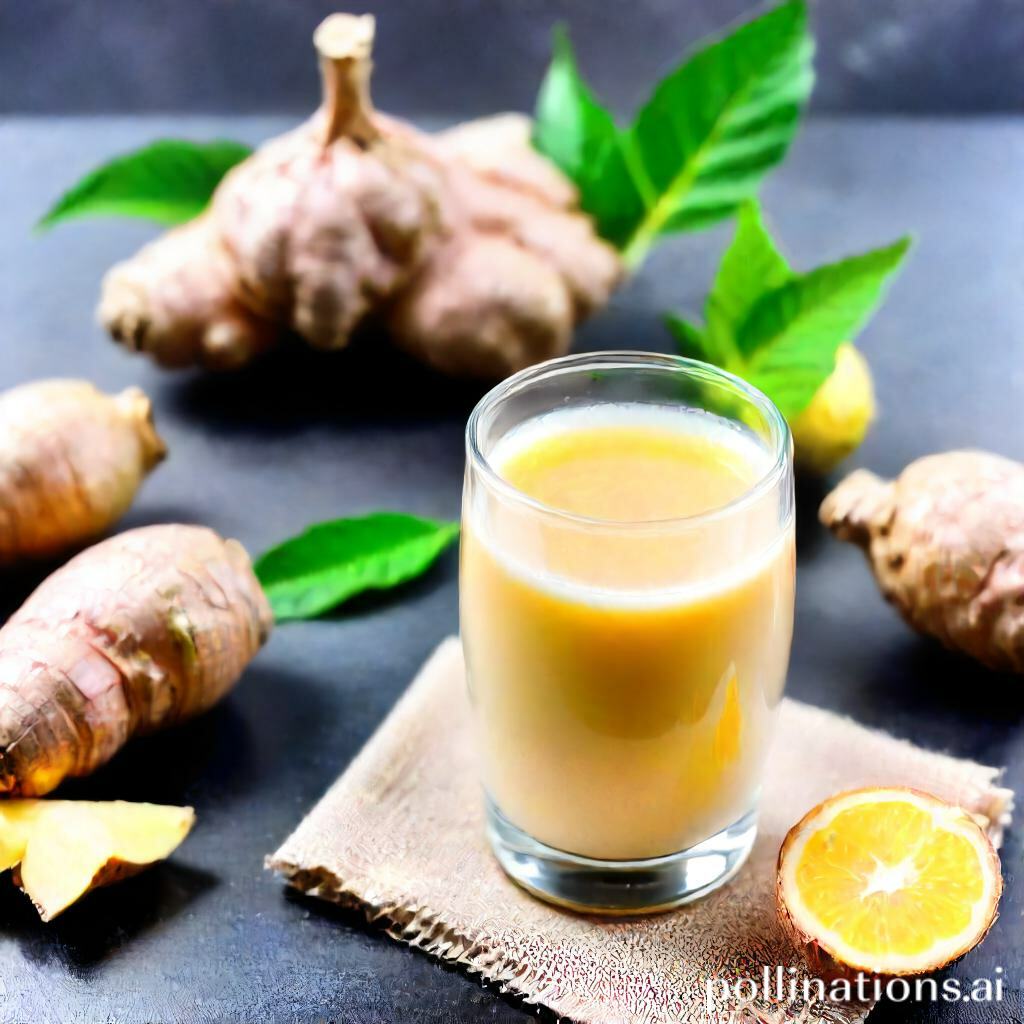 how to make ginger juice with a blender