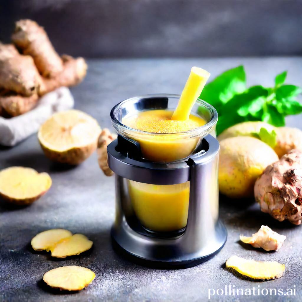 can you put ginger in a juicer