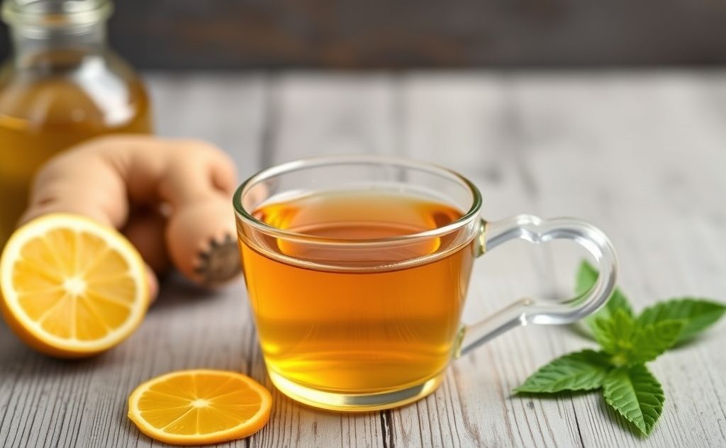 Ginger tea benefits for ulcerative colitis