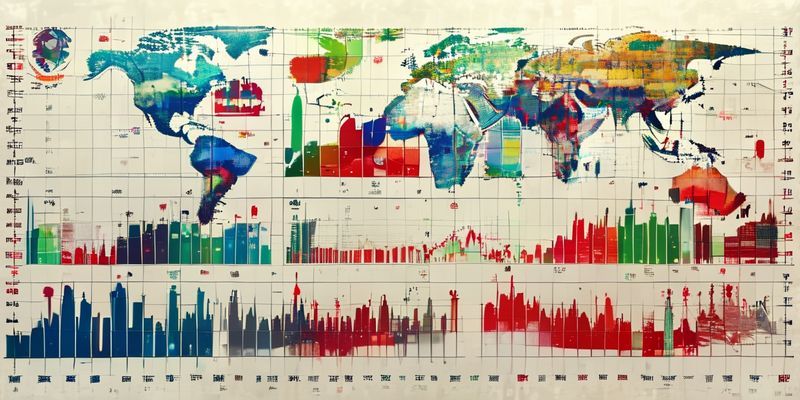 Forex market overview showing currency pairs and exchange rate charts