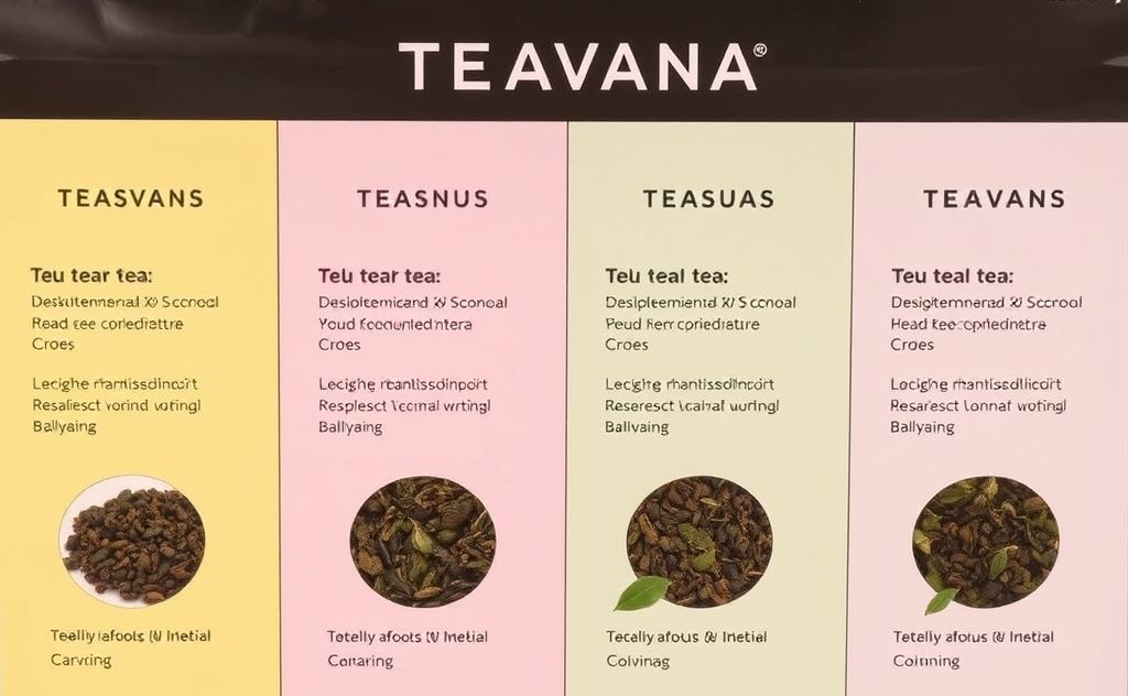 Gluten free Teavana tea selection options