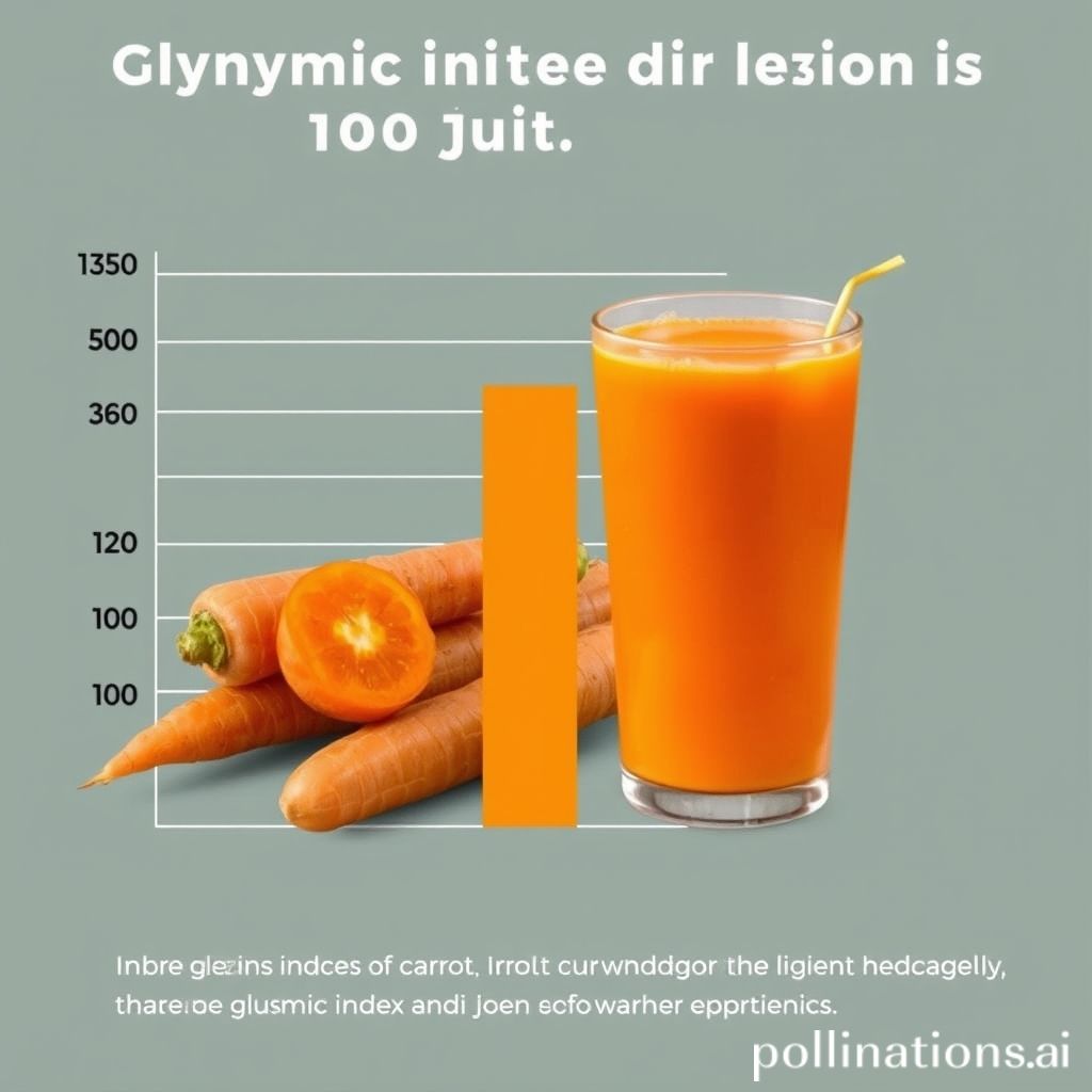 Glycemic Index of Carrot Juice: Raw vs Cooked