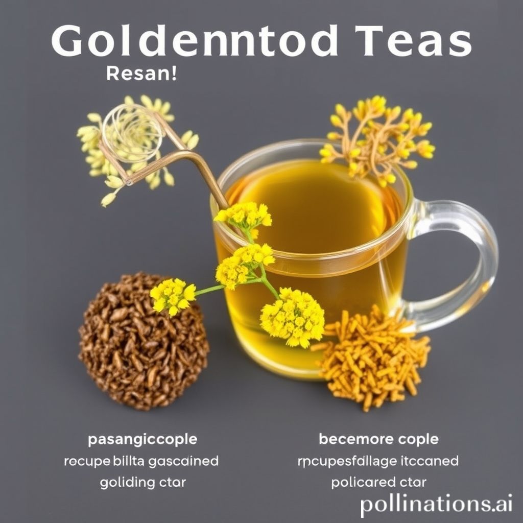 Goldenrod tea variations.