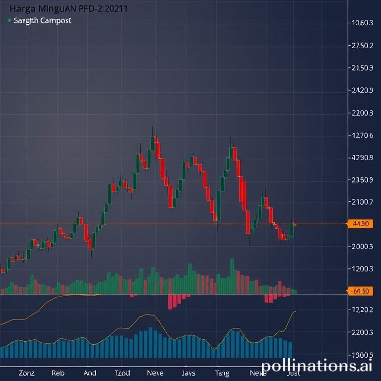 Grafik analisis teknikal Bitcoin (BTC) pada timeframe mingguan, menunjukkan pola bearish Evening Star dan indikator Bollinger Bands yang sangat rapat, mencerminkan ketidakpastian pasar.