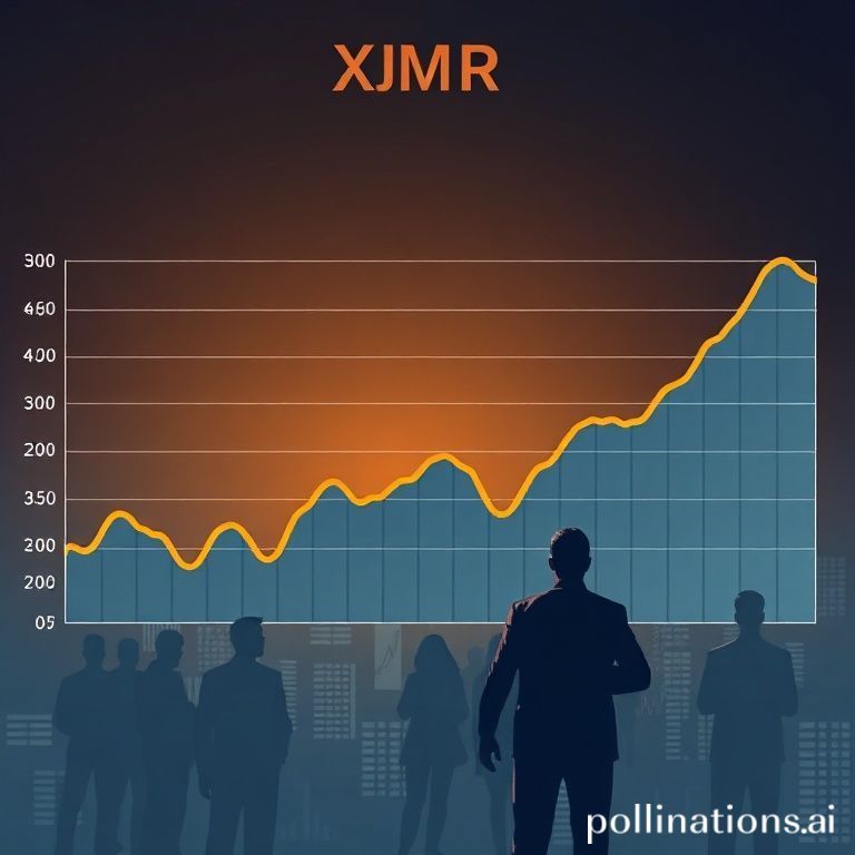 Grafik harga mingguan Monero (XMR) dari Coingecko yang menunjukkan kenaikan stabil di tengah volatilitas pasar kripto Desember 2025.