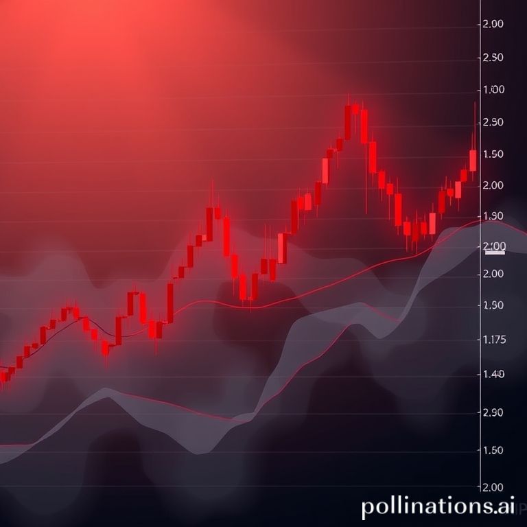 Grafik teknikal harga XRP per jam yang menunjukkan pergerakan turun, level support kunci, dan indikator rata-rata pergerakan sederhana.
