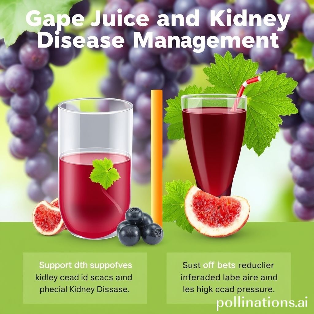 Grape Juice: A Powerful Aid in Kidney Disease Management