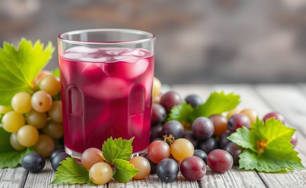 Grape juice benefits for cold relief and health.