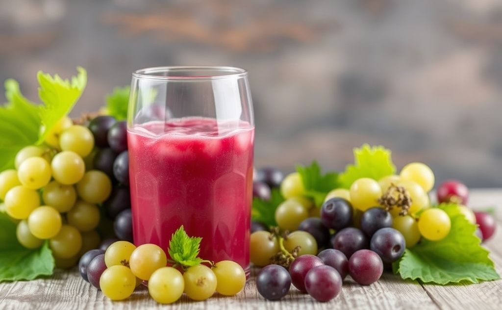 Grape juice effects on digestion and health