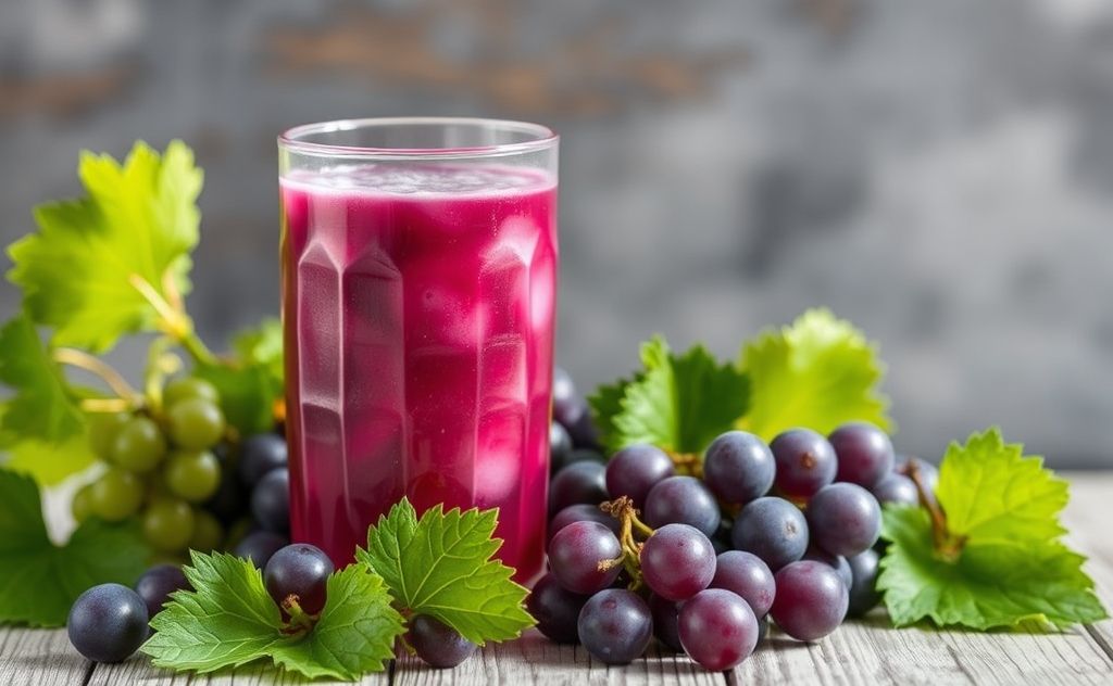 Grape juice: a refreshing boost for your health