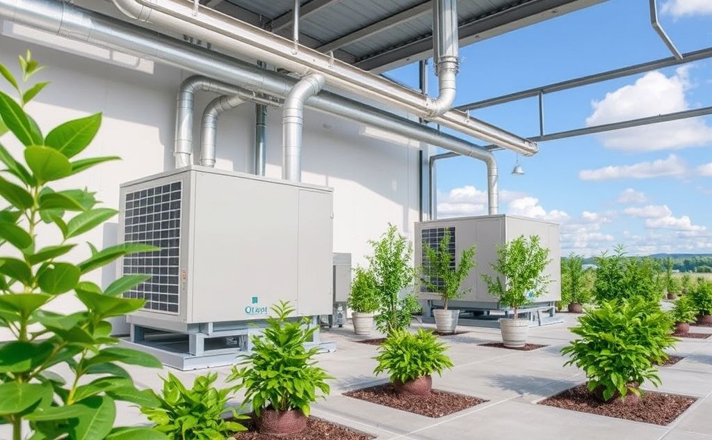 Green HVAC systems improve air quality and energy efficiency.