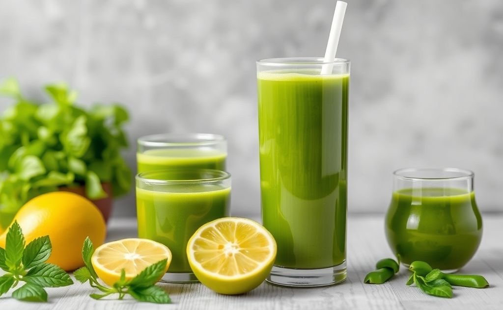 Green juice calorie count and health benefits