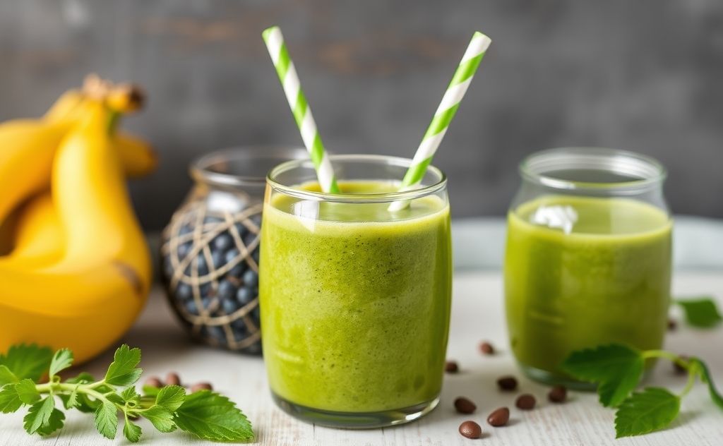 Green smoothies impact digestion and gut health