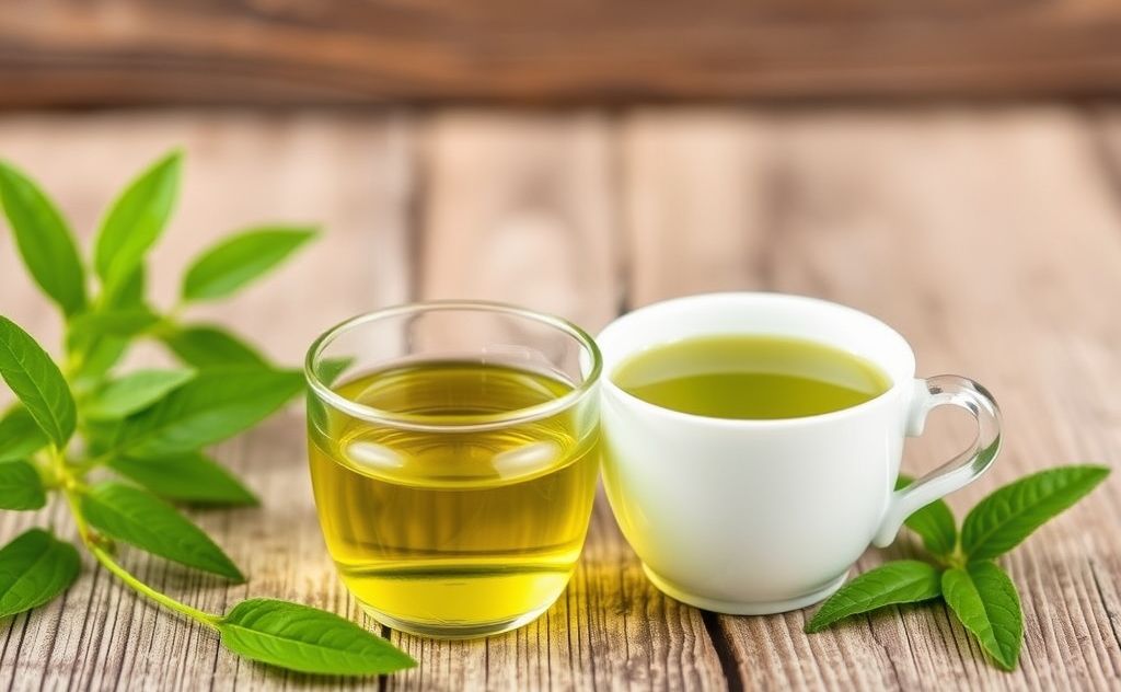 Green tea essential oil aroma benefits and uses