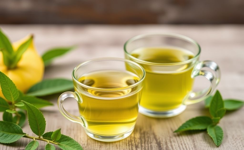 Green tea's impact on breast size and health.