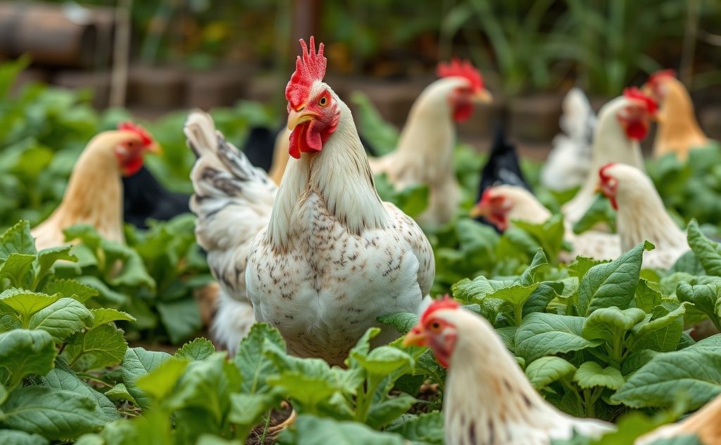 Greens harmful for chickens to eat