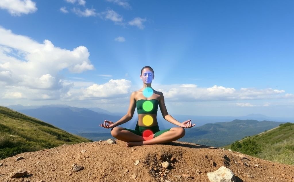 Grounding meditation for chakra balance and harmony