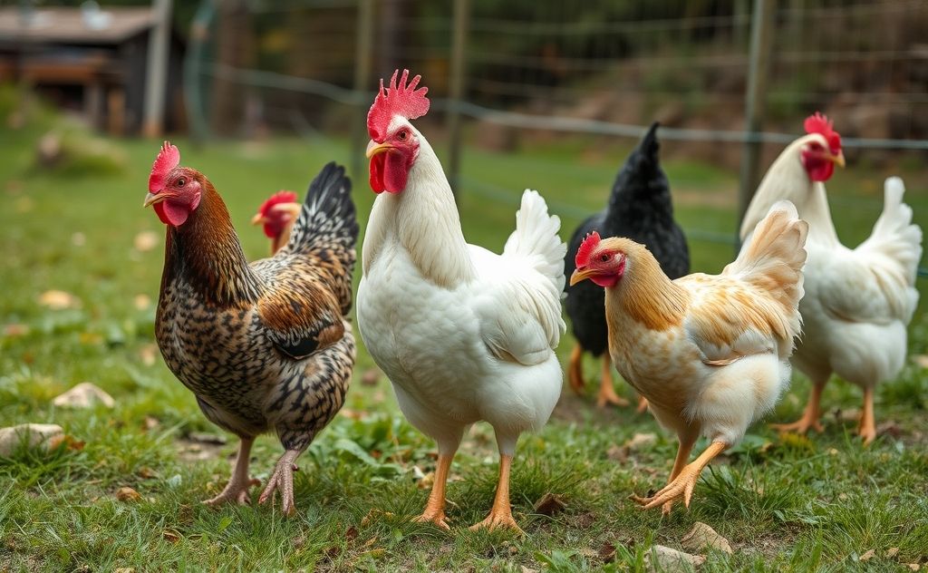 Guardian animals for chicken protection