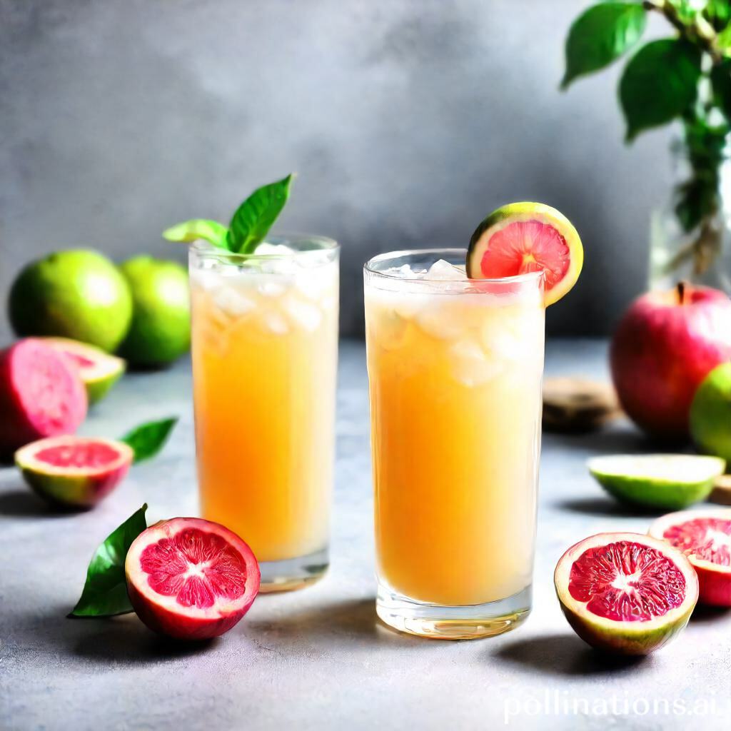 Guava White Tea Lemonade as a Refreshing Summer Drink