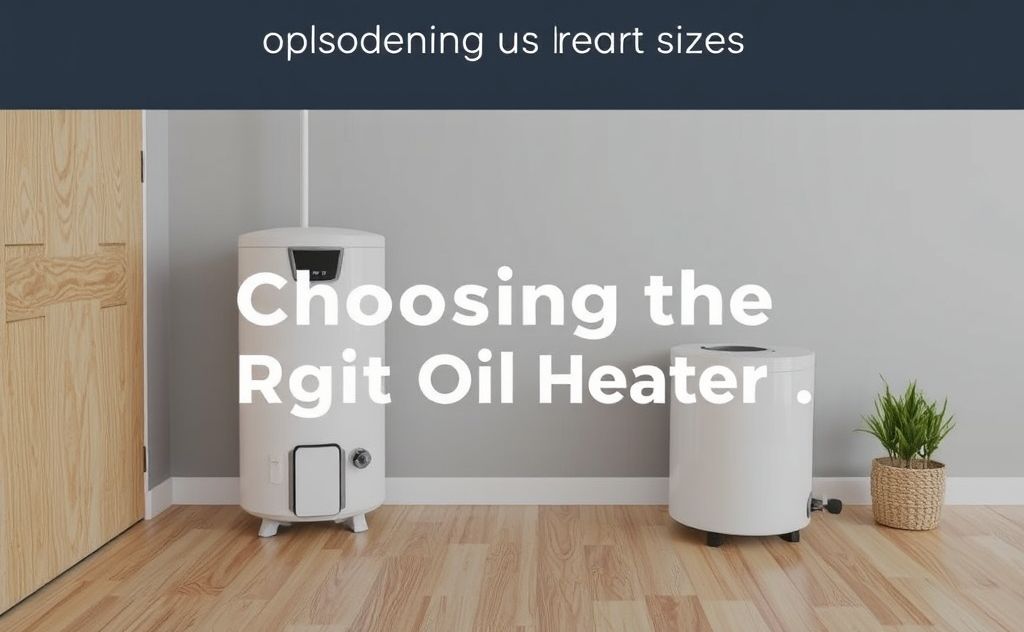 Guide to Choosing the Right Oil Heater Size