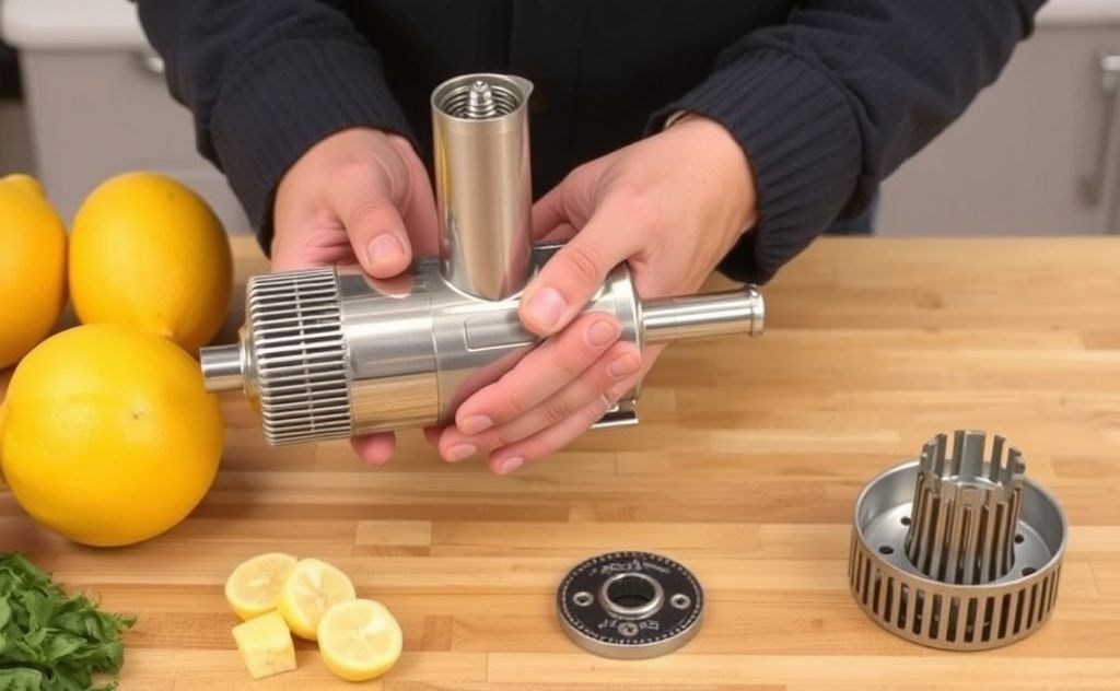 Guide to replacing Champion juicer cutter parts